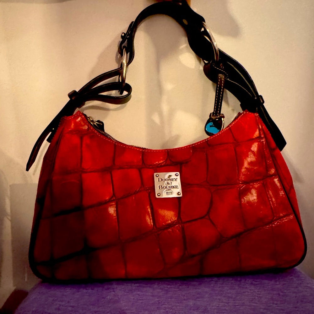 Dooney & Burke leather handbag.